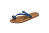 K. Jacques St. Tropez Shoes Large | US 10 I IT 40 Leather "Septine" Slide On Sandals