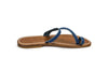 K. Jacques St. Tropez Shoes Large | US 10 I IT 40 Leather "Septine" Slide On Sandals