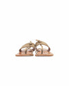 K. Jacques St. Tropez Shoes Small | 6 I 36 "Ganges" Nubuk Khaki Leather Sandals