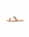 K. Jacques St. Tropez Shoes Small | 6 I 36 "Ganges" Nubuk Khaki Leather Sandals