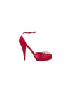 Karen Millen Shoes Small Red Peep Toe Heels