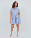Kate Spade Broome Street Clothing XXS Striped Oxford Dress with Pockets