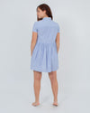Kate Spade Broome Street Clothing XXS Striped Oxford Dress with Pockets