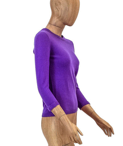 Kate Spade New York Clothing Small Crew Neck Zip Sweater