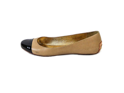 Kate Spade New York Shoes Medium | US 8 "Tabitha" Flat with Patent Cap Toe Ballet Flat