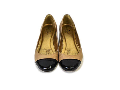 Kate Spade New York Shoes Medium | US 8 "Tabitha" Flat with Patent Cap Toe Ballet Flat