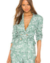 Keepsake Clothing Small | US 6 "Watcher" Double Breasted Floral Blazer