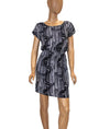 Kelly Wearstler Clothing Small Silk Knee Length Dress With Pockets