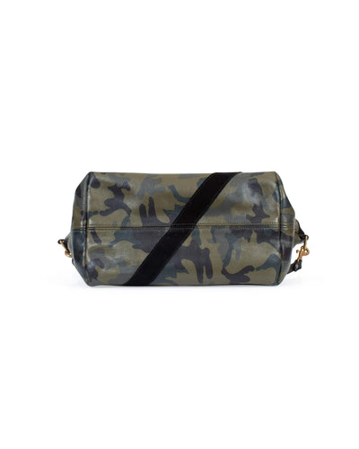 Kempton & Co. Bags One Size Leather Camo Crossbody Bag