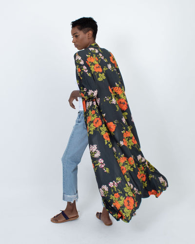 KIVARI Clothing Small Floral Kimono