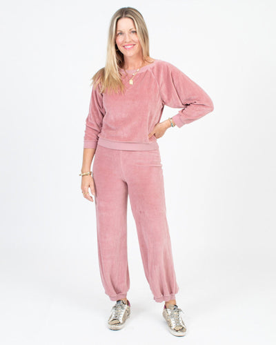 Kondi Clothing Small Velour Set