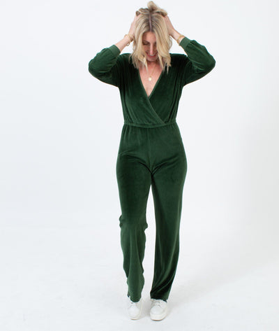 Kondi Clothing XS Velour Jumpsuit