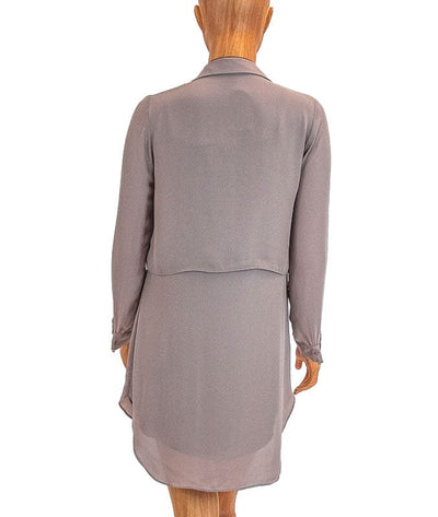 Krista Clothing XS Silky Shirt Dress with Slip