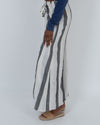 L*SPACE Clothing Medium Striped Wide Leg Pant with High Slits