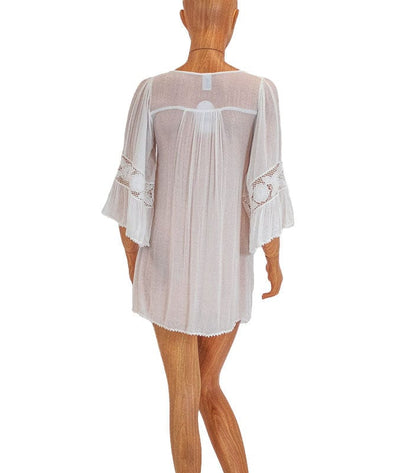 L*SPACE Clothing Small Sheer Swim Cover-Up