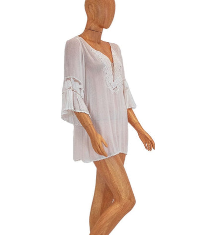 L*SPACE Clothing Small Sheer Swim Cover-Up