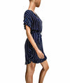 La Confection Clothing XS Short Sleeve Ruffle Dress with Waist Tie