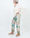 La Prestic Ouiston Clothing Small Silk Printed Pants