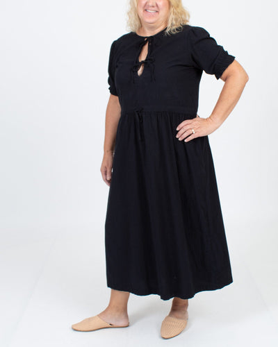 LACAUSA Clothing Large Simple Maxi Dress