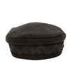 Lack of Colors Accessories Medium Riviera Newsboy Cap in Black