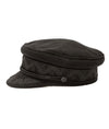 Lack of Colors Accessories Medium Riviera Newsboy Cap in Black