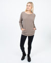 Lafayette 148 Clothing Small Ribbed Knit Pullover Sweater