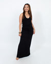 Lanston Clothing Small Black Casual Maxi Dress