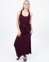 Lanston Clothing Small Purple Casual Maxi Dress