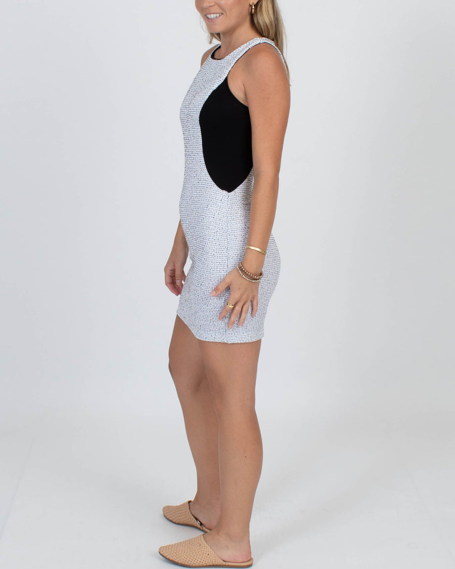 Lanston Clothing XS Textured Mini Dress