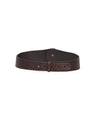 Le Palina Accessories Medium Brown Leather Waist Belt