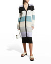 Le Superbe Clothing Small "Fruit Stripe" Maxi Cardigan
