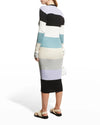 Le Superbe Clothing Small "Fruit Stripe" Maxi Cardigan