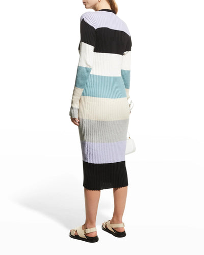 Le Superbe Clothing Small "Fruit Stripe" Maxi Cardigan