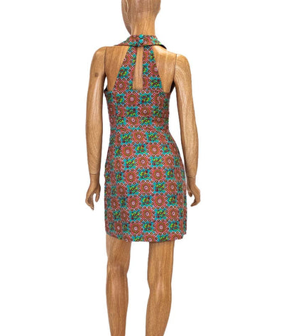 LEIFSDOTTIR Clothing XS | US 0 Printed Silk Halter Dress
