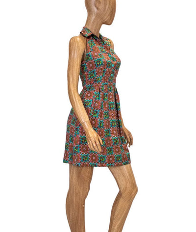 LEIFSDOTTIR Clothing XS | US 0 Printed Silk Halter Dress