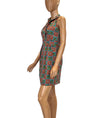 LEIFSDOTTIR Clothing XS | US 0 Printed Silk Halter Dress