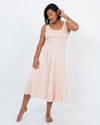 LEITH Clothing Small Pink Midi Dress