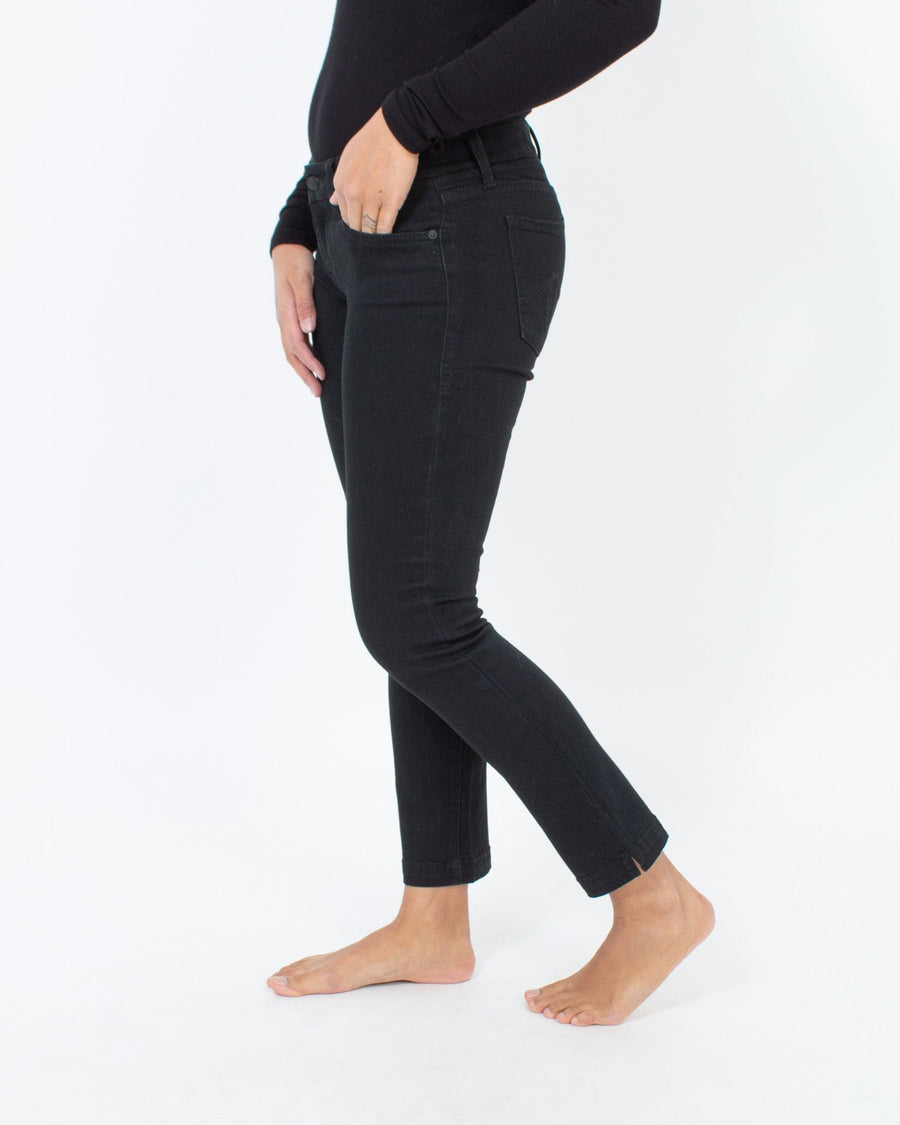 Level99 Clothing Medium | US 28 "Lily Crop" Black Jeans