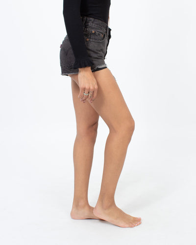Levi Strauss Clothing XS | US 24 Black Denim Shorts