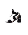 Lewit Shoes Medium | US 8 Self Tie Block Heels