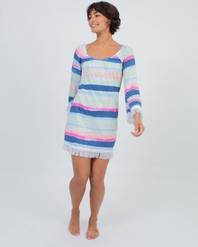 Lilly Pulitzer Clothing XXS Striped Cover-Up