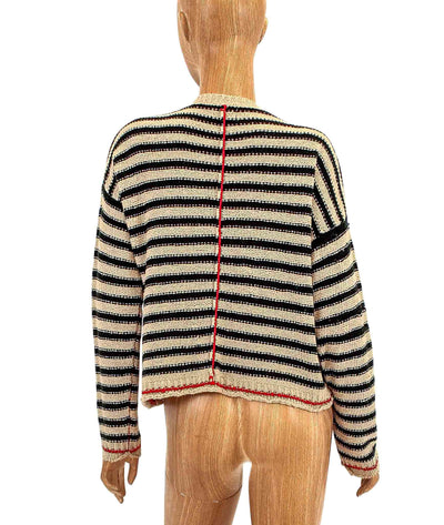 LINE Clothing Small Striped Sweater