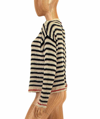 LINE Clothing Small Striped Sweater