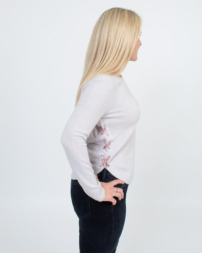 Lisa Todd Clothing Medium Cashmere Pullover Sweater