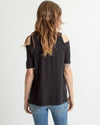 Lisa Todd Clothing XS Open Shoulder Tee