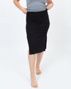 LNA Clothing Small Ribbed Midi Skirt