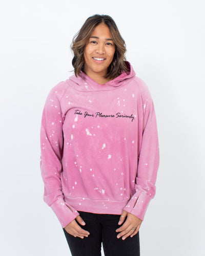 LNA Clothing Small "Take Your Pleasure Seriously" Hoodie
