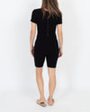 LNA Clothing XS Black Ribbed Romper