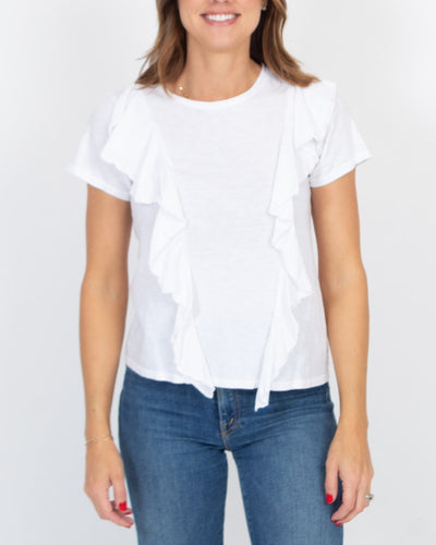 LNA Clothing XS Ruffle Tee