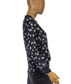 LOCAL Clothing XS Black V-Neck Blouse
